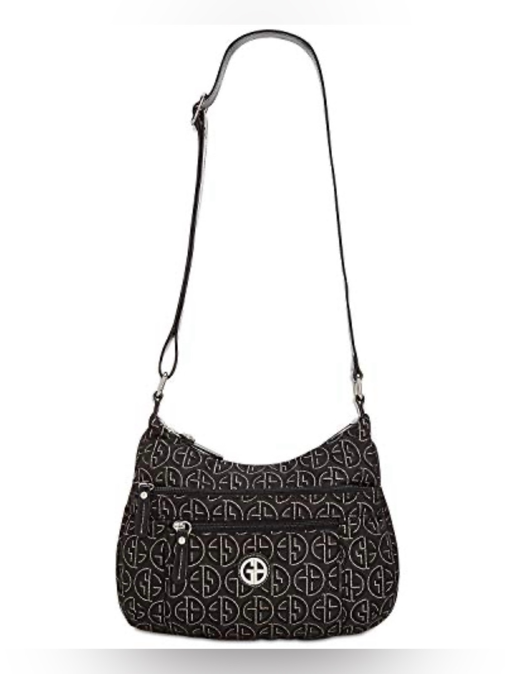 Giani bernini Logo-Print Crossbody Bag